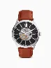 Reloj 48MM Flynn Cuero Marrón Fossil Hombre – Estilo audaz para hombres seguros
