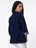Blazer Llano Azul Mujer – Elegancia moderna para cualquier ocasión