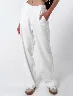 Pantalón Blanco Casual Mujer – Look limpio y elegante