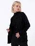 Sweater Botones Negro Mujer – Elegancia cálida para días frescos