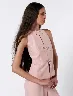 Top Halter Lazos Palo de Rosa Mujer – Estilo femenino y elegante