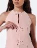 Top Halter Lazos Palo de Rosa Mujer – Estilo femenino y elegante