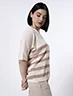 Sweater a Rayas Unicolor Mujer – Diseño atemporal para tu armario