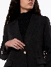 Blazer Llano Negro Mujer – Prenda clásica para estilo elegante