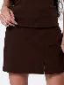 Falda Short Chocolate Mujer – Diseño práctico y moderno