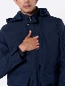 Chaqueta con Capucha Azul Marino Hombre – Comodidad diaria con estilo moderno