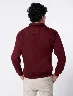 Buzo Bloque de Color Vino Hombre – Estilo moderno y cómodo