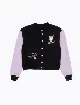 Chaqueta Kuromi Combinada Niña – Estilo llamativo encantador