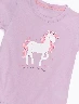 Camiseta Unicornio Lila Niña – Diseño mágico y encantador