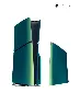 Cubiertas de Consola PS5 Croma Teal – Dale color único a tu PS5