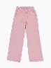Pantalón Llano Rosado Bajo Niñas – Diseño cómodo para cualquier momento