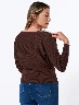 Sweater Llano Café Mujer – Prenda cálida con estilo sencillo