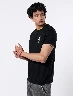 Camiseta Never Stop Negro Hombre – Actitud dinámica para diario