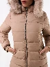 Chaqueta Capucha Beige Mujer – Prenda casual para combinar fácilmente