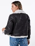 Chompa con Cremallera Negra Mujer – Prenda versátil para clima fresco