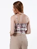 Top a Cuadros Crudo Mujer – Look juvenil con patrón clásico