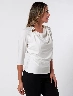 Blusa con Aplique Crudo Mujer – Look elegante con detalle delicado