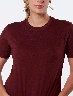 Camiseta Básica Vino Mujer – Esencial cómodo para cualquier outfit