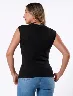 Camiseta con Brillos Negra Mujer – Brilla con un look moderno