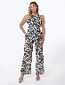 Pantalón Animal Print Crudo Mujer – Tendencia audaz y moderna