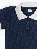 Vestido Polo Azul Marino Niña – Elegancia casual para el día