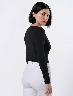 Buzo Body Llano Negro Mujer – Estilo básico con ajuste cómodo y elegante