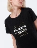 Camiseta Believe Negro Mujer – Mensaje positivo y estilo