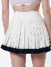Falda Short Plizada Blanco Mujer – Diseño femenino y versátil