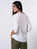 Blusa Holgada Blanco Mujer – Comodidad amplia con estilo sofisticado