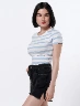 Top a Rayas Celeste Mujer – Look fresco y juvenil