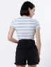 Top a Rayas Celeste Mujer – Look fresco y juvenil