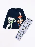 Pijama Buzo Toy Story + Pantalón Print Azul Niño – Abrigo y comodidad para descansar