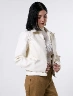 Chaqueta con Cierre Blanco Mujer – Un básico moderno y versátil