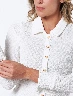 Blusa con Textura Blanco Mujer – Elegancia sutil para cualquier look