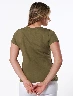 Camiseta Flores Verde Mujer – Estilo fresco con toque floral