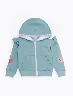 Chompa con Capucha Azul Piedra Niña – Estilo cómodo moderno