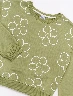 Buzo Floreado Verde Niña – Estilo floral cómodo y encantador