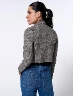 Blazer a Cuadros Gris Mujer – Elegancia moderna con un toque clásico