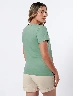 Camiseta Love Verde Oliva Mujer – Estilo casual con detalle encantador