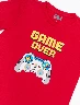 Camiseta Game Over Rojo Infantil Niño – Diseño gamer lleno de actitud