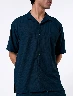 Set Camisa Llana + Bermuda Azul Hombre – Conjunto fresco para ocasiones casuales