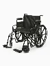 Silla de Ruedas Todo Terreno Negro | Mediclife Negro – Desplazamiento firme en cualquier superficie