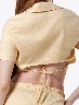 Blusa Corta Amarilla Mujer – Toque fresco para outfits modernos