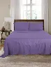 Set de Edredón + Juego de Sábana 2½ Plazas Lila/Morado – Toque elegante para tu dormitorio