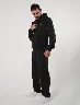 Conjunto Chompa con Capucha + Pantalón Negro Hombre – Look completo cómodo y moderno