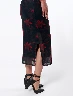 Vestido Print Flores Negro Mujer – Diseño floral con toque elegante