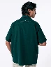 Camisa Llana Verde Oscuro Hombre – Estilo sobrio y versátil diario