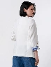 Blazer Mediano Blanco Mujer – Elegancia moderna para looks formales