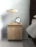 Velador Hefestos Beige Mueble Fácil – Funcionalidad práctica para tu dormitorio