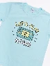 Camiseta Let’s Play Celeste Niño – Estilo divertido para jugar